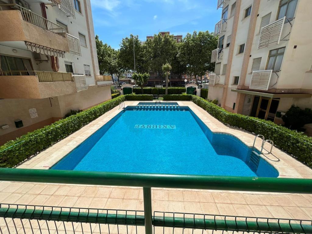 Jardin 5 Playa De Gandia - No Fiestas - Con Wifi Apartment Exterior foto