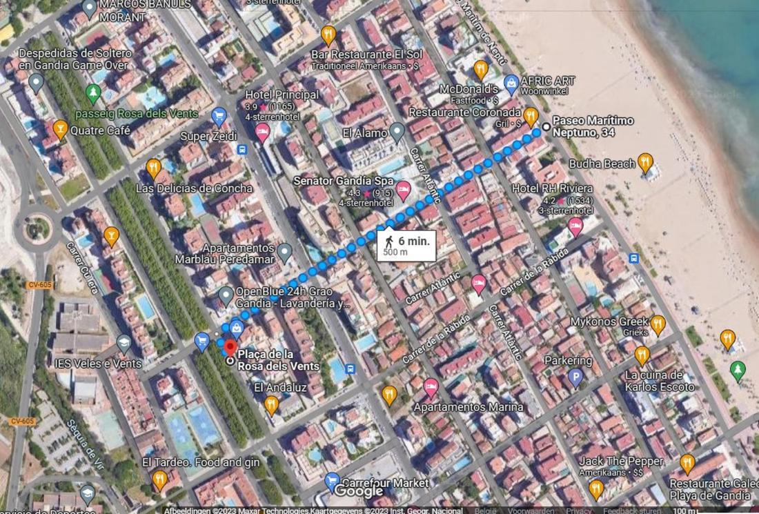 Jardin 5 Playa De Gandia - No Fiestas - Con Wifi Apartment Exterior foto