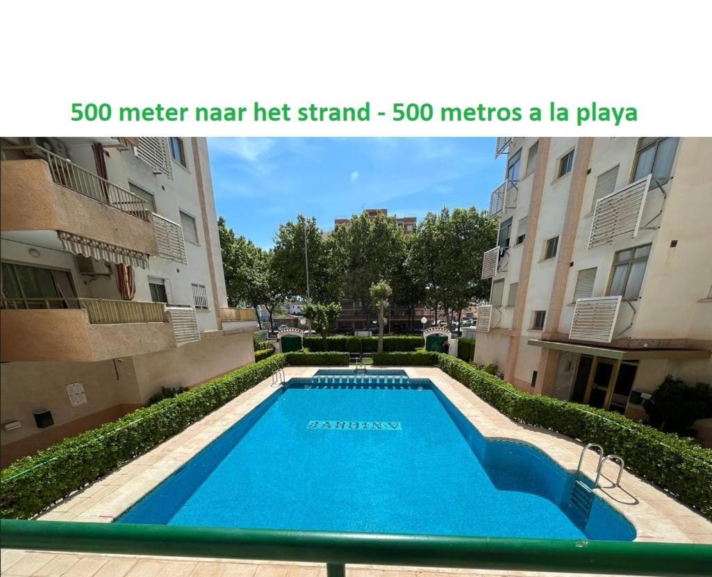 Jardin 5 Playa De Gandia - No Fiestas - Con Wifi Apartment Exterior foto